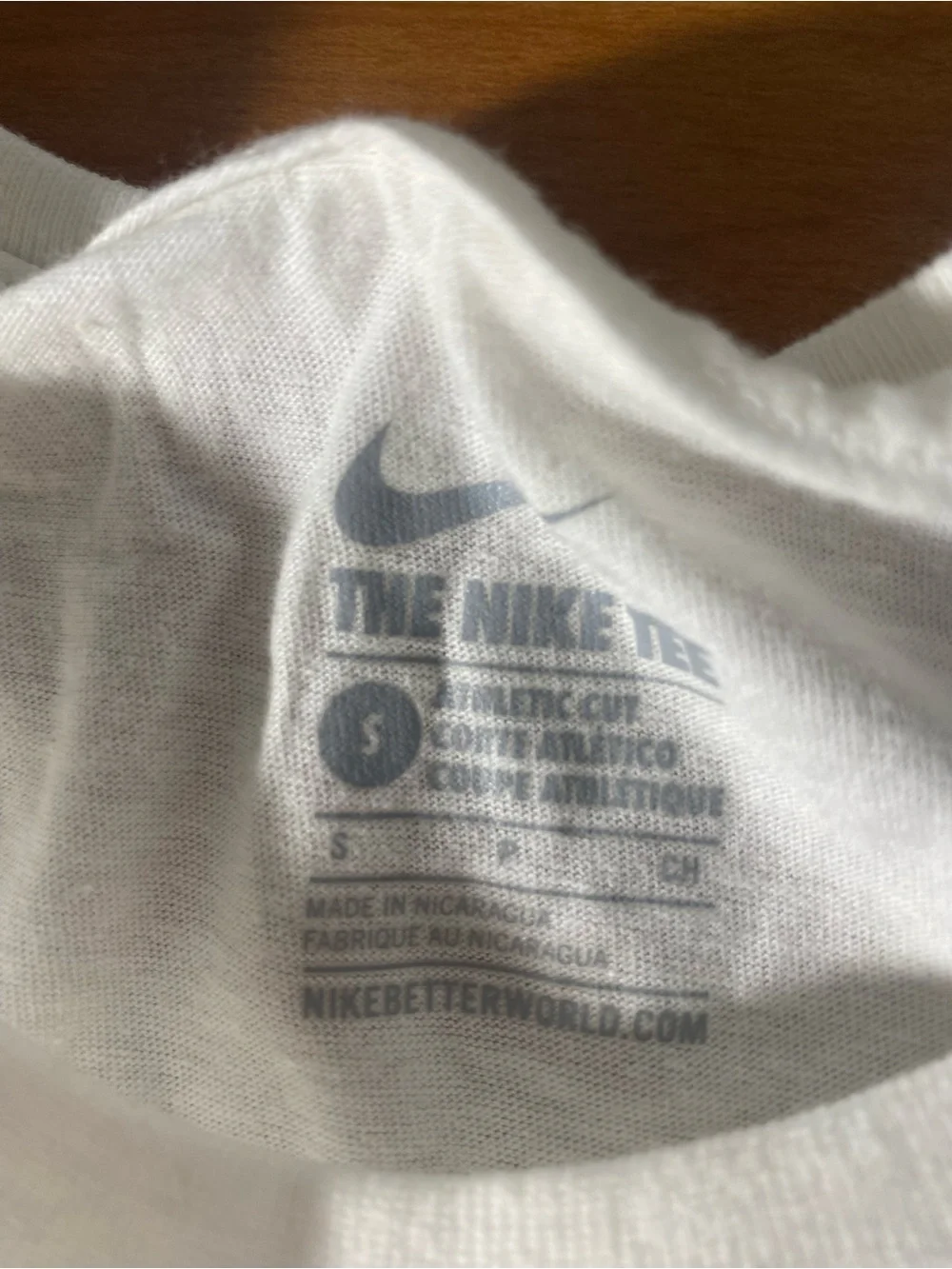 Nike white short